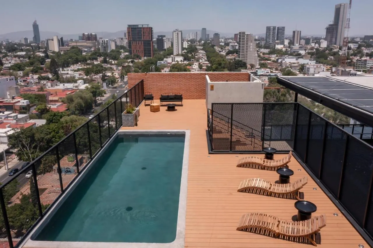 Retroclub Flat Witgdl Aparthotel Guadalajara 0*,